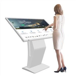Interaktiver Digital Signage Touchscreen-Kiosk